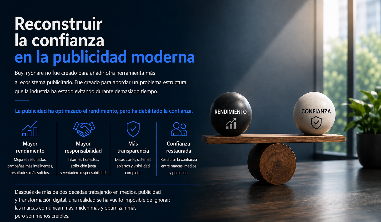 Reconstruir la confianza en la publicidad moderna