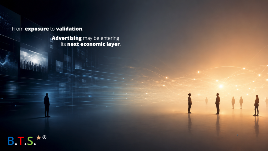 Why Advertising Might Shift from Impressions to Validation