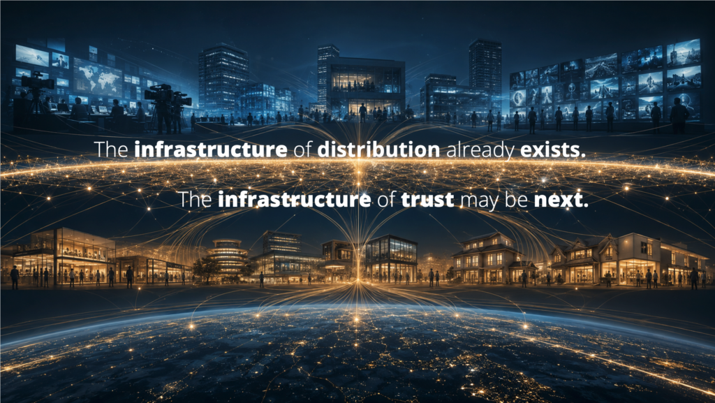 L&rsquo;emergere di un&rsquo;infrastruttura di fiducia nei media